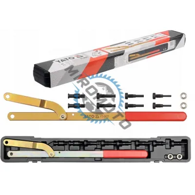 Kit intindere curea alternator, Yato YT-0627 , 11 piese Kit intindere curea alternator, Yato YT-0627 , 11 piese