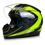 Casca moto full face Awina TN0700B-F1, negru / galben