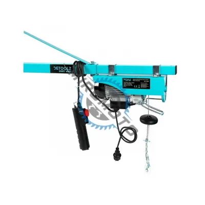 Electropalan / troliu electric, Detoolz DZ-C262, 125 / 250 Kg , 450 W, 12 / 6 m Electropalan / troliu electric, Detoolz DZ-C262, 125 / 250 Kg , 450 W, 12 / 6 m