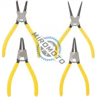 Set clesti sigurante Seeger si coliere 4 tipuri, Bebona HT20104, 180mm