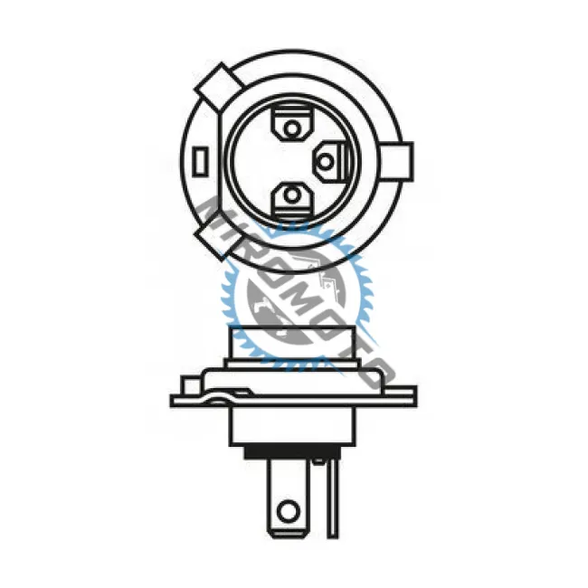 Bec bosch h4 p43t 12v 60/55w pure light 1 987 302 041