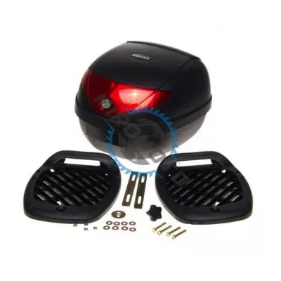 Cutie portbagaj moto scuter, 24 litri, 41.5X41.5X28.5 cm Cutie portbagaj moto scuter, 24 litri, 41.5X41.5X28.5 cm