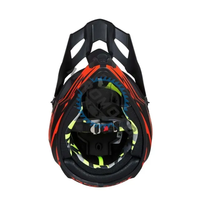 Casca cross Atv, Enduro, FGN, culoare culoare negru-portocaliu, marimea L (59-60)