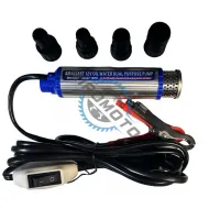 Pompa pentru transfer lichide (motorina), 12 V 100 W, debit 35 l/min, diametru 3.55cm