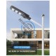 Lampa solara stradala cu panou solar si telecomanda,150 W, Jortan JT-GKRT-150W
