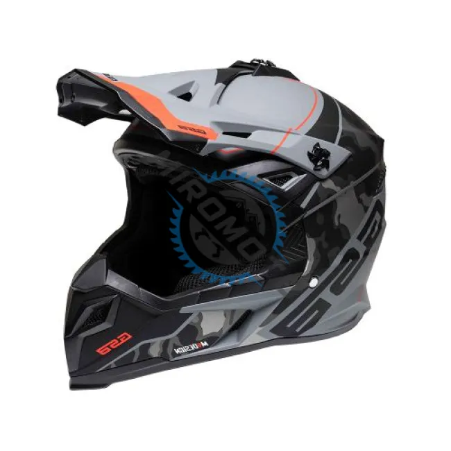 Casca cross Atv, Enduro GSB XP-20, culoare gri, marimea XL (61-62)