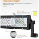 Proiector auto LED Bar cu suport, offroad, 405 W, 12V-24V, 80 cm, negru