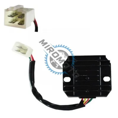 Releu incarcare / regulator tensiune GY6 125cc-150cc - 4 fire Releu incarcare / regulator tensiune GY6 125cc-150cc - 4 fire