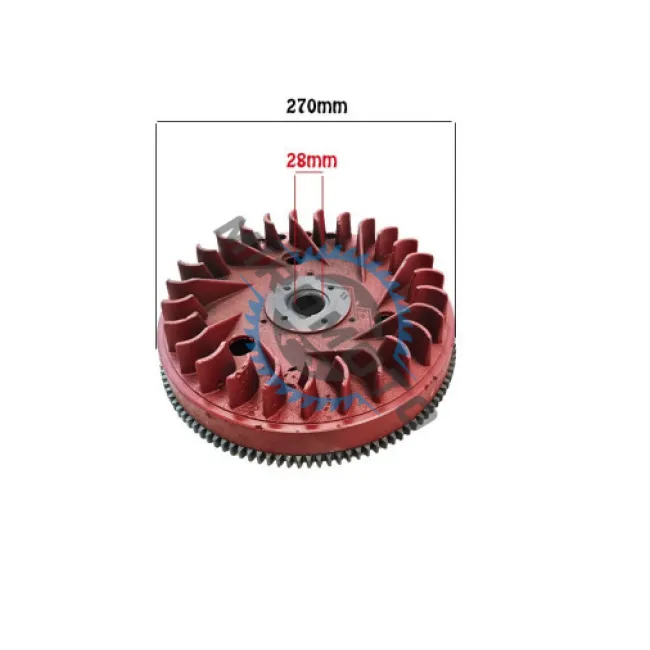 Volanta motor diesel 186F, Yanmar L90, Yanmar L100, Ruris