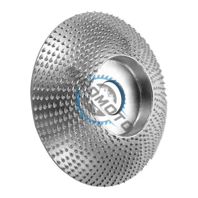 Disc rotund de otel 22x120 mm de rindeluit lemn, pentru polizor unghiular, argintiu Disc rotund de otel 22x120 mm de rindeluit lemn, pentru polizor unghiular, argintiu