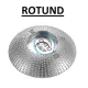 Disc rotund de otel 22x120 mm de rindeluit lemn, pentru polizor unghiular, argintiu