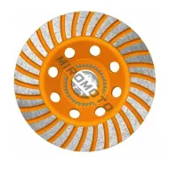 Disc oala diamantat, 125x22.23x4.5 mm, segment turbo