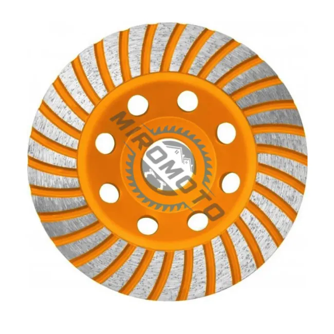 Disc oala diamantat, 125x22.23x4.5 mm, segment turbo