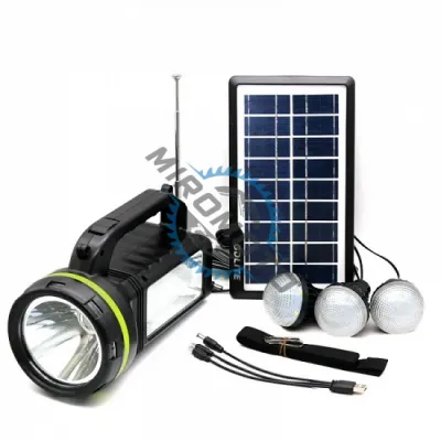 Kit Solar Portabil, 3 Becuri Incluse, USB, Bluetooth, Radio FM, functie powerbank Kit Solar Portabil, 3 Becuri Incluse, USB, Bluetooth, Radio FM, functie powerbank