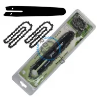 Set lama cu 2 lanturi pentru mini fierastrau cu acumulator, 6 inch, pas lant 1/4