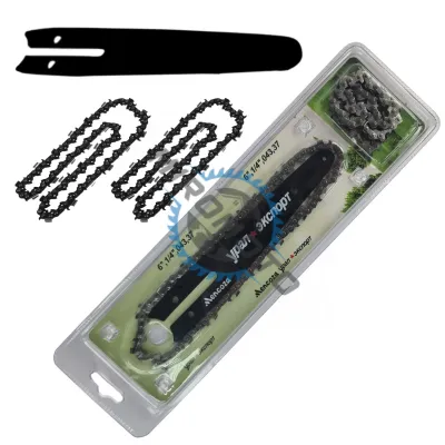 Set lama cu 2 lanturi pentru mini fierastrau cu acumulator, 6 inch, pas lant 1/4 Set lama cu 2 lanturi pentru mini fierastrau cu acumulator, 6 inch, pas lant 1/4