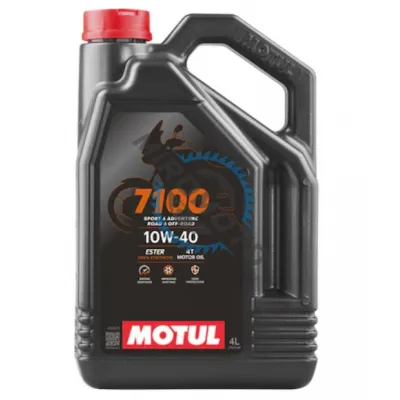Ulei motor 4T MOTUL 7100 SAE 10W40 4l, API SN JASO MA-2 synthetic ester Ulei motor 4T MOTUL 7100 SAE 10W40 4l, API SN JASO MA-2 synthetic ester