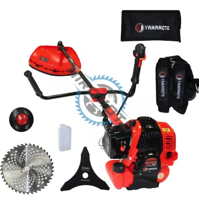 Motocoasa pe benzina, Yamamoto YBC-57, 2 timpi, 6 CP, 52 CC, accesorii incluse Motocoasa pe benzina, Yamamoto YBC-57, 2 timpi, 6 CP, 52 CC, accesorii incluse