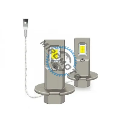Set 2 Becuri Led Auto, H3, 120W, Lumina Alb-Rece, 15.000 Lumeni, 6000K Set 2 Becuri Led Auto, H3, 120W, Lumina Alb-Rece, 15.000 Lumeni, 6000K