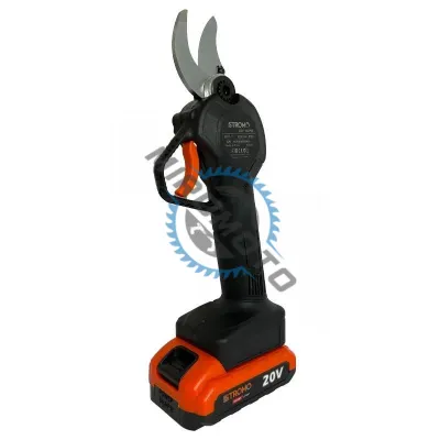 Foarfeca electrica de gradina, pentru taiat crengi pomi, Stromo ACP20, cu 1 acumulator Li-ion, 20 V, 2000 mAh Foarfeca electrica de gradina, pentru taiat crengi pomi, Stromo ACP20, cu 1 acumulator Li-ion, 20 V, 2000 mAh