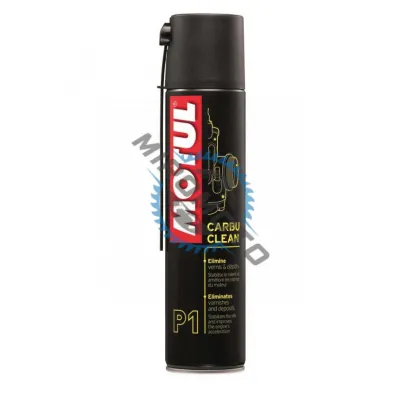 Spray de curatat carburator moto, Motul Carbu Clean P1, 400 ml Spray de curatat carburator moto, Motul Carbu Clean P1, 400 ml