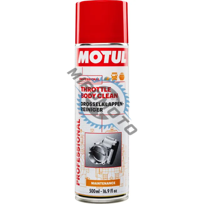 Spray de curatat carburator moto, MOTUL THROTTLE BODY CLEAN, 500 ml