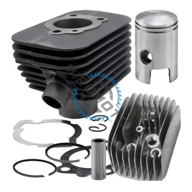 Set motor / kit cilindru + chiulasa mopded Piaggio Ciao, Bravo, Si 70cc (43mm, bolt 10mm) RMS Italia