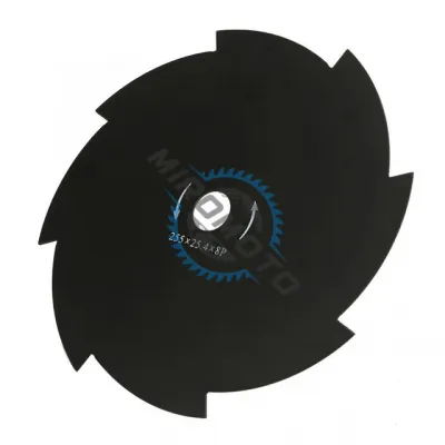 Disc circular motocoasa 255x25.4 mm, 8 laturi Disc circular motocoasa 255x25.4 mm, 8 laturi