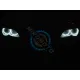 Kit Angel Eyes, Compatibil BMW Seria 3 E46, Far Fara Lupa, Lumina Alb Rece