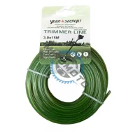 Fir motocoasa cu insertie carbon, 3 mm x 15m, patrat