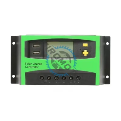 Regulator tensiune pentru panou solar 30A 12V/24V 2X port USB Regulator tensiune pentru panou solar 30A 12V/24V 2X port USB