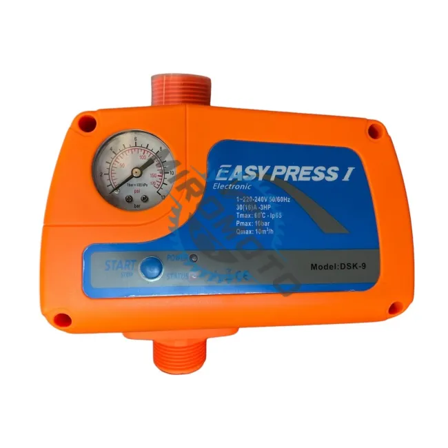 Presostat electronic, Easy Press I, DSK-9, max. 2.5 kW, 230 V, 10 bar, 1inch, 10 m3/h