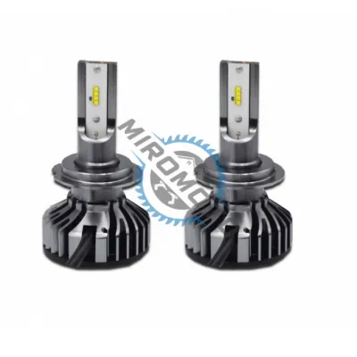 Set 2 becuri auto, led H7, CANBUS, F2, 10000 LM, 12V-24 V, 80 W, 6000 K Set 2 becuri auto, led H7, CANBUS, F2, 10000 LM, 12V-24 V, 80 W, 6000 K