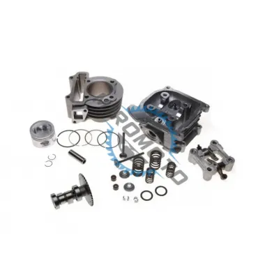 Set motor / kit cilindru + chiulasa scuter GY6 4T 80cc, 47 mm, racire pe aer