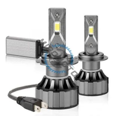 SET 2 BECURI AUTO, LED H7 CU VENTILATOR, 120W, PLUG & PLAY, IP68, 12000lm, 6000K, 12V, CANBUS, Alb Pur SET 2 BECURI AUTO, LED H7 CU VENTILATOR, 120W, PLUG & PLAY, IP68, 12000lm, 6000K, 12V, CANBUS, Alb Pur