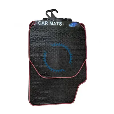 Set 4 Covorase Auto, Universale, Cauciuc Sintetic Moale, Antiaderente Set 4 Covorase Auto, Universale, Cauciuc Sintetic Moale, Antiaderente