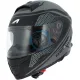 Casca moto full face/Integrala cu ochelari de soare, culoare Negru / Gri, marimea M (57-58), model Astone GT1000F