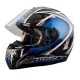 Casca moto full face/Integrala, LS2 FF366, culoare negru / albastru, marimea XL (61-62)