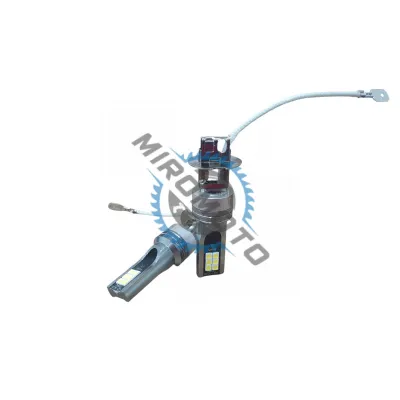 Set 2 Becuri Led Auto, H3, 120W, Lumina Alb-Rece, 15.000 Lumeni, 6000K, model GZ-3030 125SMD Set 2 Becuri Led Auto, H3, 120W, Lumina Alb-Rece, 15.000 Lumeni, 6000K, model GZ-3030 125SMD
