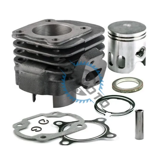 Set motor / kit cilindru scuter Yamaha Jog, Aprilia, MBK 80cc 2T, 47 mm, racire pe aer, bolt 12mm