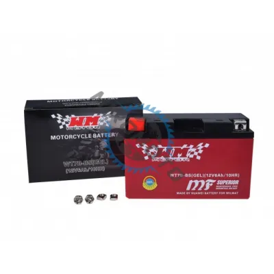 Baterie moto, 12V 6 Ah, gel, WT7B-BS ( YT7B-BS ) Baterie moto, 12V 6 Ah, gel, WT7B-BS ( YT7B-BS )