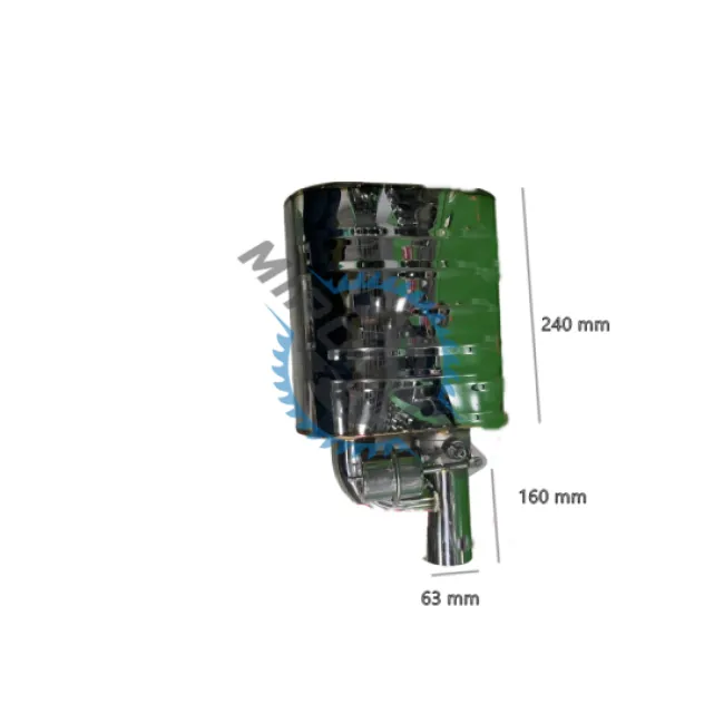 Toba Sport Cu Reglaj Sunet Tip Cut-Off Valve Cu Telecomanda