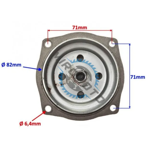 Ambreiaj auxiliar kit motor bicicleta 4 timpi