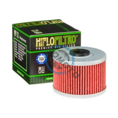 Filtru ulei moto Gas Gas / Honda / Kawasaki / Polaris - Hiflo HF112 Filtru ulei moto Gas Gas / Honda / Kawasaki / Polaris - Hiflo HF112