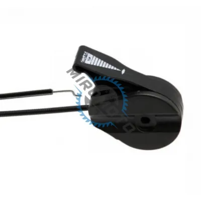 Cablu acceleratie cu maneta compatibil cu motocoase, motocultoare, masini de tuns gazonul, lungime cablu 1915 mm Cablu acceleratie cu maneta compatibil cu motocoase, motocultoare, masini de tuns gazonul, lungime cablu 1915 mm