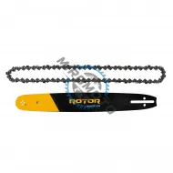 Set Lama Cu Lant Rotor, 32 Dinti, Pas 3.25, Lungime 38 cm, 64 Pinteni