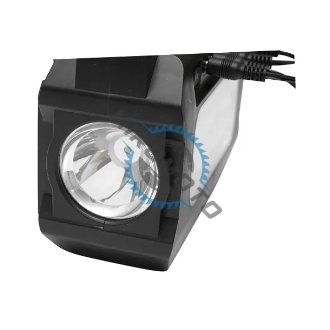 Kit iluminat portabil LED cu 3 becuri/proiector, panou solar si baterie 3.7V, 4500Ah pentru pescuit camping GD-8080