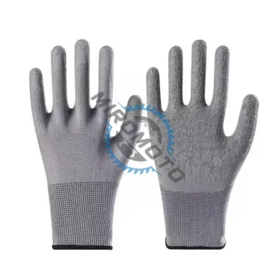 Manusi de protectie din spuma nitril, cu mansete elastice, marimea 2XL/11, culoare gri Manusi de protectie din spuma nitril, cu mansete elastice, marimea 2XL/11, culoare gri