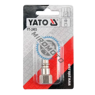 Mufa rapida tata cu filet interior 1/4", Yato YT-2403