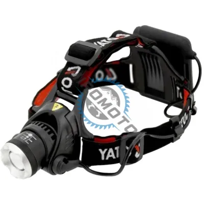 Lanterna frontala, pentru cap, 10W, Yato YT-08591, 450 lm, zoom Lanterna frontala, pentru cap, 10W, Yato YT-08591, 450 lm, zoom